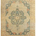 00011 - Fine Antique Tabriz Haji Jalili Workshop Carpet - 272 cm x 350 cm