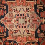 00019 - Antique Heriz Serapi Medallion Carpet - 270 cm x 420 cm - 1