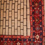 00053 - Persian Modernist Geometric Design Carpet - 242 cm x 359 cm - 3