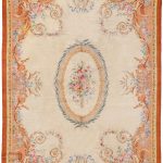 00064 - Antique Savonnerie Carpet - 254 cm x 346 cm