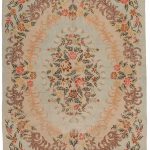 00066 - Antique American Hooked Carpet - 270 cm x 360 cm