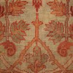 00221 - Antique Ziegler with Scrolling Palmettes and Rosettes - 228 cm x 341 cm (reduced in length) - 4