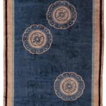 00224 - Chinese Antique Art Deco Carpet - 268 cm x 348 cm