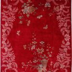 00260 - Chinese Art Deco Carpet - 277 cm x 356 cm