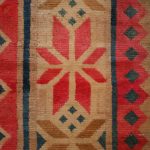 00267 - Rare Antique Field Carpet - 467 cm x 320 cm - 3