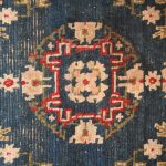 00472 - Antique Khaden Rug with Mandala Pattern - 79 cm x 150 cm - 1