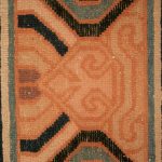 00502 - Antique Kashgar Rug with Mughal Pattern - 183 cm x 220 cm - 4