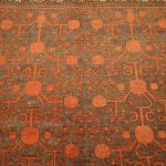 00523 - Antique Yarkand Carpet with Pomegranates - 160 cm x 319 cm - 3