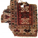 00758 - Antique Anatolian Fragment - 65 cm x 65 cm