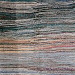 00827 - Vintage Boucherouite Berber Haik Flatweave - 122 cm x 285 cm - 2
