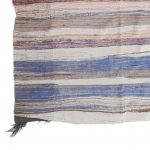 00829 - Vintage Boucherouite Berber Haik Flatweave - 142 cm x 315 cm - 2 - back