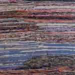 00830 - Vintage Boucherouite Berber Haik Flatweave - 135 cm x 257 cm - 1