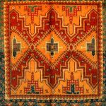 00869 - Vintage Zenaga Berber Rug - 135 cm x 285 cm - 1