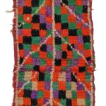 00882 - Vintage Ait Bou Ichaouen Berber Rug - 34 cm x 108 cm