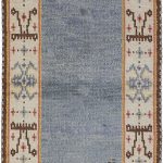 00927 - Antique Scandinavian Rya Rug dated 1917 - 100 cm x 183 cm