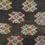 00963 - Vintage Zemmour Berber Flatweave - 95 cm x 684 cm - 1