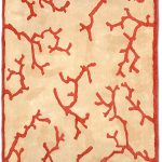 01259 - Coral Red - 170 cm x 348 cm