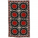 02133 - Vintage Uzbek Suzani Embroidery - 272 cm x 465 cm