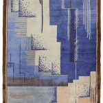 03035 - French Art Deco Carpet - 198 cm x 330 cm