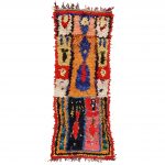 03081 - Vintage Boujad Berber Rug - 85 cm x 240 cm