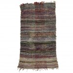 03083 - Vintage Boujad Berber Rug - 100 cm x 180 cm - back