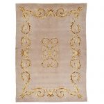 03099 - Antique French Modernist Carpet in the Néo-Classique Style - 282 cm x 392 cm