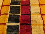 00840 Rug with Stacked Polychrome Squares-det7