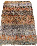 01623-Boucherouite rug with salt and pepper pattern-det3
