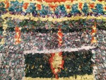 03083-Boucherouite rug with centralised design-det9