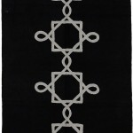 02333 - Quadrato Magico Reverse Cashmere Wool Chain Stitch Rug Designed By Barbara Frua - 300 cm x 90 cm