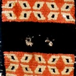 ALG 2696 - Yak collar with rice grain pattern - 63 cm x 12 cm - 1