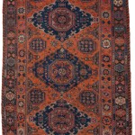 00377 - Antique Sumak Carpet - 210 cm x 312 cm
