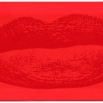 00558 - Design Lips by Verner Panton - 105 cm x 40 cm