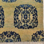 00476 - Khaden with Silk Brocade Pattern - 93 x 160 cm - 1