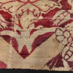 01732 - Ottoman Silk Velvet Fragment with Metallic Thread - 40 x 80 cm - 2