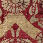 01732 - Ottoman Silk Velvet Fragment with Metallic Thread - 40 x 80 cm - 5