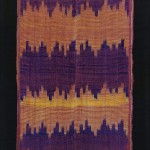01740 - Antique Ikat Silk Velvet Panel -0