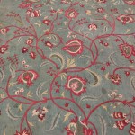 01743 - Silk Embroidered Textile - 80 x 146 cm - 1