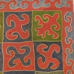 01744 - Kirghiz Embroidery - 50 x 50 cm - 2