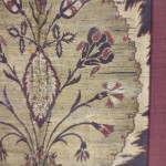 01749 - Ottoman Kemha Silk and Metallic Thread Brocade Fragment - 29 x 27 cm - 1