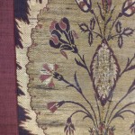 01749 - Ottoman Kemha Silk and Metallic Thread Brocade Fragment - 29 x 27 cm - 2