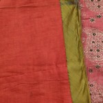 06904 - Mughal Silk Brocade with Paisleys - 70 x 77 cm - 6