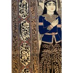 04056 - Mohtashem Kashan Pictorial Rug - 130 x 206 cm - 1