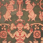 05029 - Silk Embroidered Textile with Angels - 2