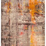 Jan Kath - JK 52 - Artwork 23 orange - 300 cm x 251 cm