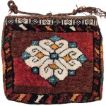 01756 - Chanta with large rosette - 31 x 27 cm