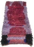 00831-Boucherouite rug with animal pelt pattern-det1