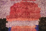 00831-Boucherouite rug with animal pelt pattern-det2